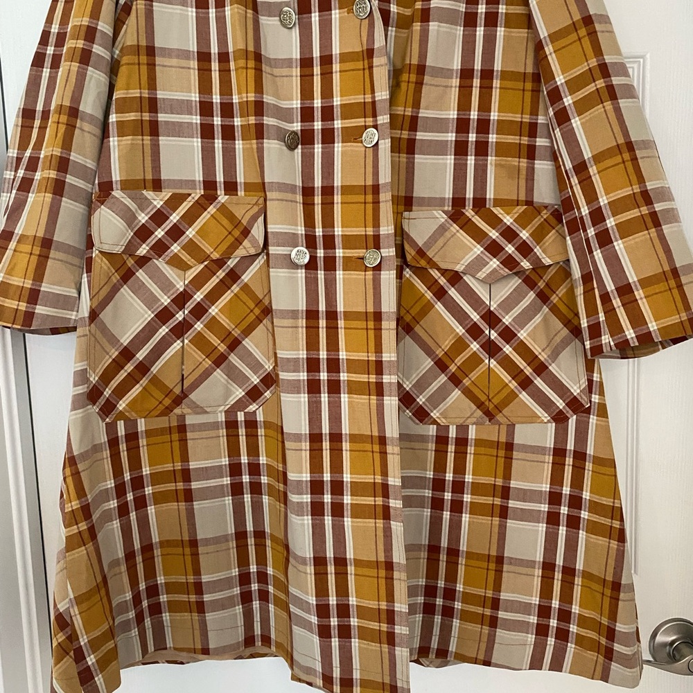 Timeless Trench coat Vintage 1970’ish Preppy  jacket Rare/distinctive buttons - Picture 5 of 13